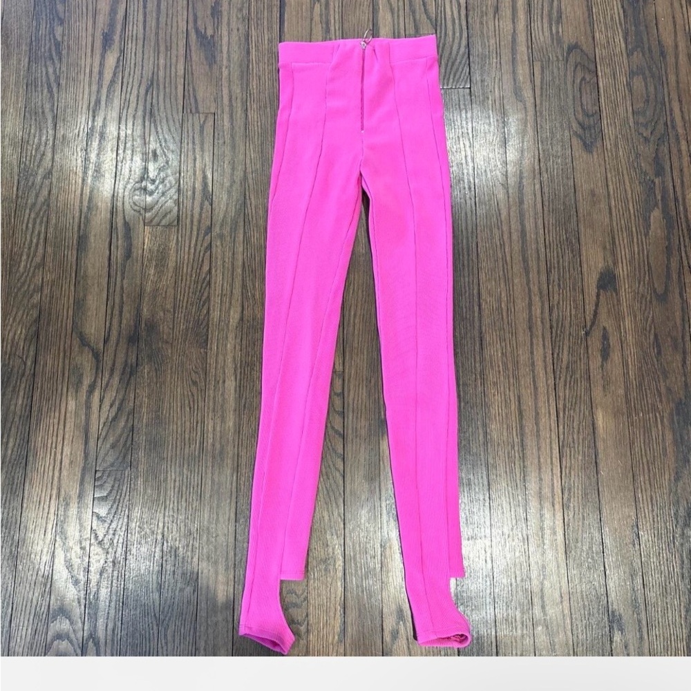 Zara Hot Pink Skinny Pants